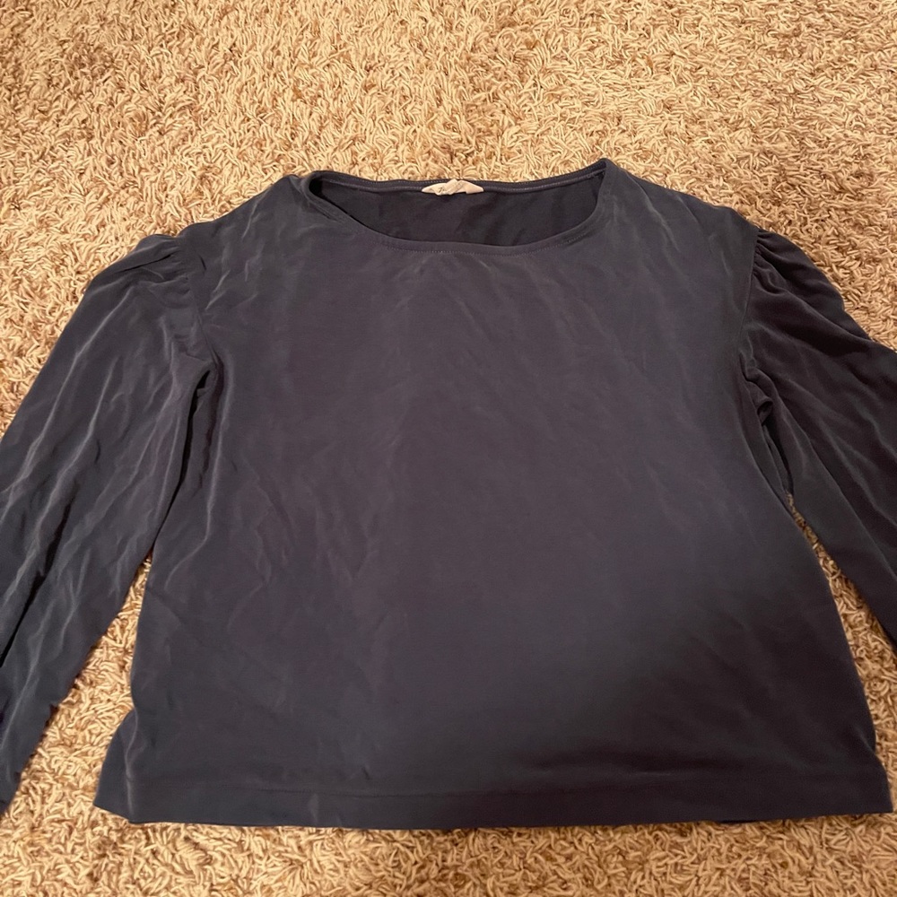 Navy madewell blouse